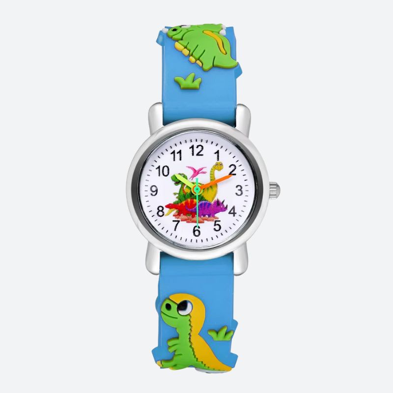 Montre enfant 5 ans Silicone Dinosaure - vue 3 - Montrelio