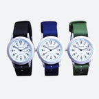 Montre enfant garçon à bracelet nylon – Cadran clair et pratique - vue 8 - Montrelio