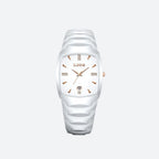 Montre Femme Blanche Élégante Acier Inoxydable Quartz - vue 1 - Montrelio