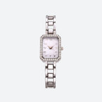 Montre Femme Carrée Luxe, Bracelet Acier - vue 1 - Montrelio