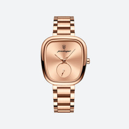 Montre Femme Élégante Quartz, Acier Étanche