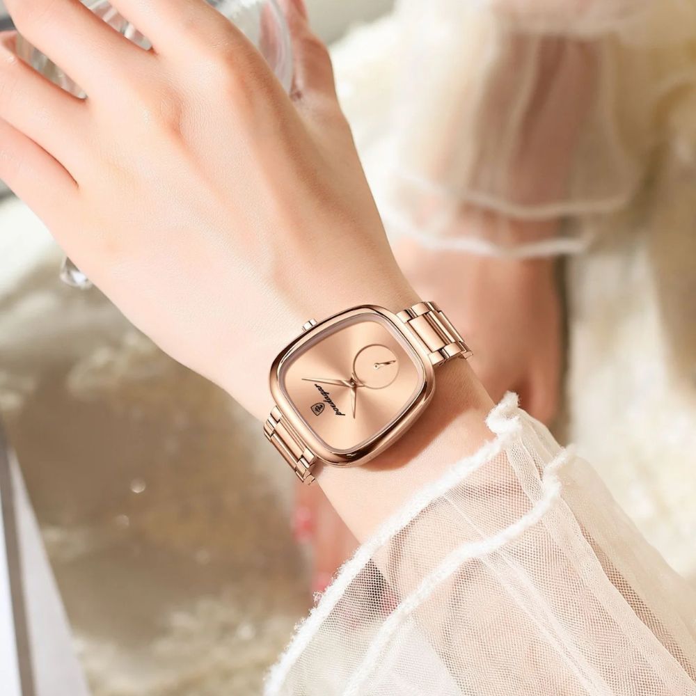 Montre Femme Élégante Quartz, Acier Étanche - vue 3 - Montrelio