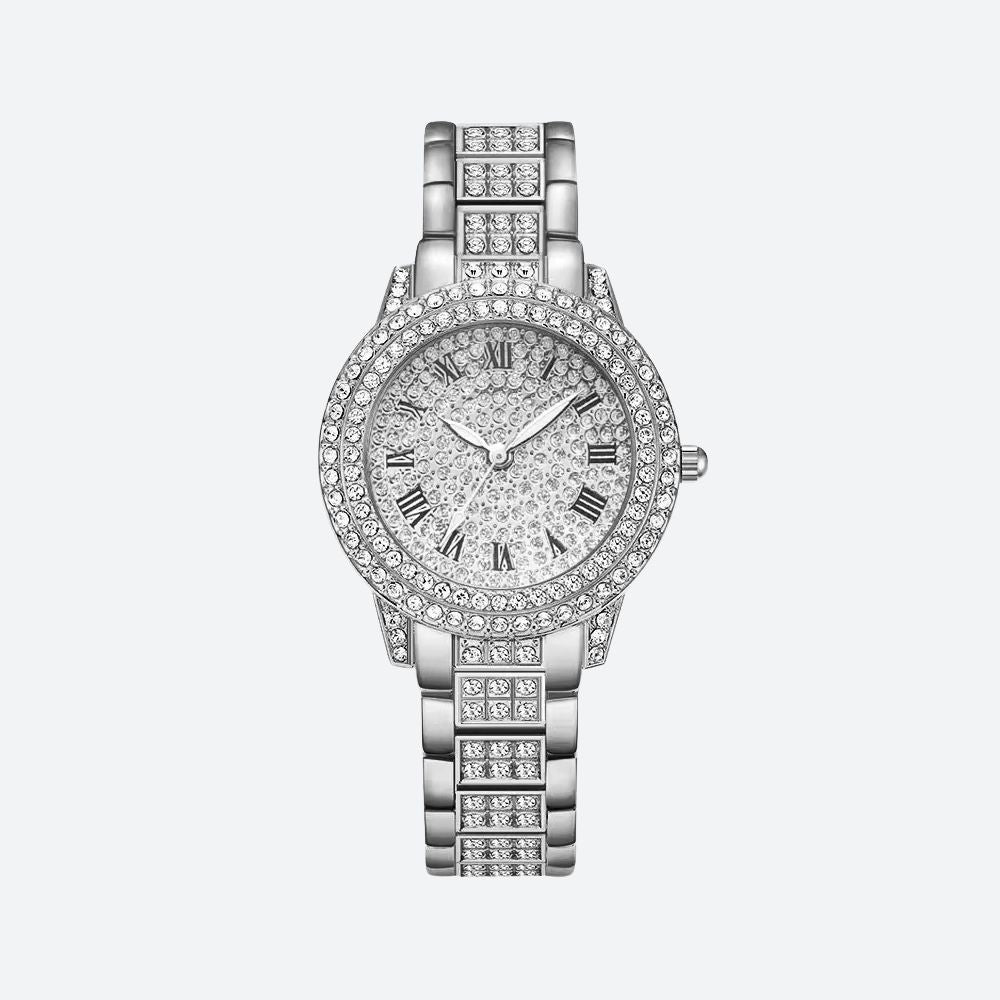 Montre Femme Élégante Strass Mécanique - vue 3 - Montrelio