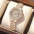 Montre Femme Élégante Strass Mécanique - vue 4 - Montrelio