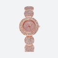 Montre Femme Quartz Entièrement En Strass - vue 1 - Montrelio