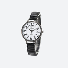 Montre Femme Quartz Grand Chiffres Arabes