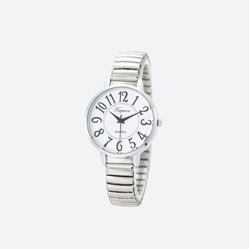 Montre Femme Quartz Grand Chiffres Arabes - vue 2 - Montrelio