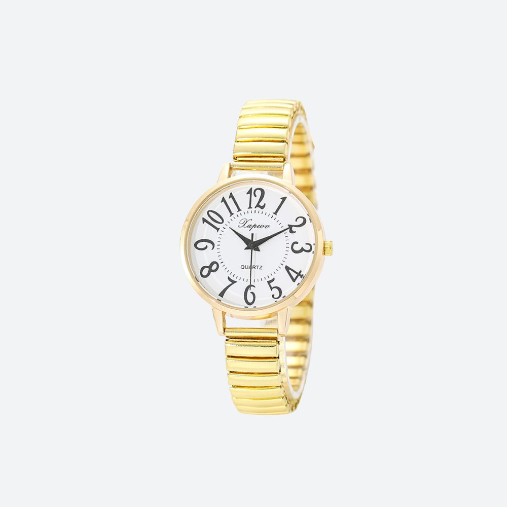 Montre Femme Quartz Grand Chiffres Arabes - vue 3 - Montrelio
