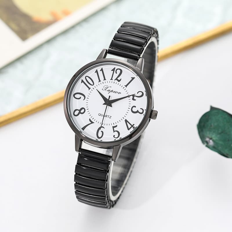 Montre Femme Quartz Grand Chiffres Arabes - vue 4 - Montrelio