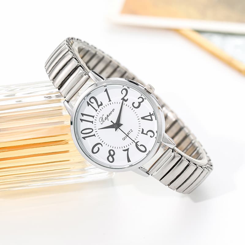 Montre Femme Quartz Grand Chiffres Arabes - vue 6 - Montrelio