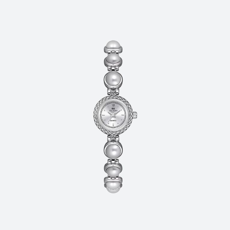 Montre Femme Quartz Perle Médiévale, Élégante - vue 3 - Montrelio