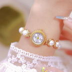 Montre Femme Quartz Perle Médiévale, Élégante - vue 4 - Montrelio