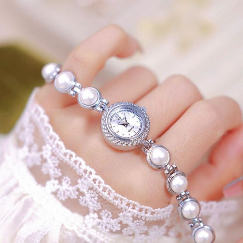 Montre Femme Quartz Perle Médiévale, Élégante - vue 6 - Montrelio