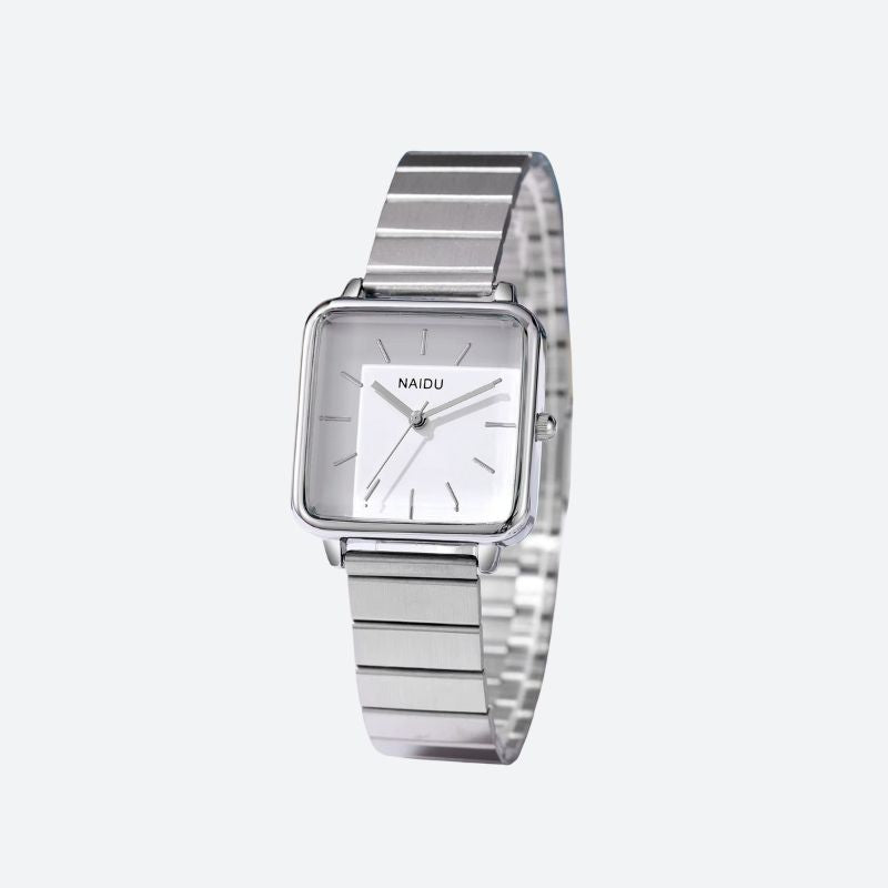 Montre Femme quartz rétro cadran carré - vue 1 - Montrelio