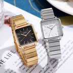 Montre Femme quartz rétro cadran carré - vue 5 - Montrelio