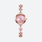 Montre Femme Ronde Strass Élégante - vue 1 - Montrelio