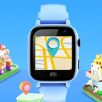 Montre GPS Enfant Localisation 4G - vue 3 - Montrelio