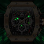 Montre Homme Automatique, Boitier tonneau - vue 5 - Montrelio