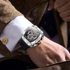 Montre Homme Automatique, Boitier tonneau - vue 6 - Montrelio