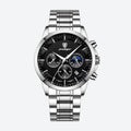 Montre Homme Chronographe Quartz, Bracelet Acier Inoxydable - vue 1 - Montrelio