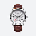 Montre homme cuir chronographe étanche - style militaire - vue 1 - Montrelio