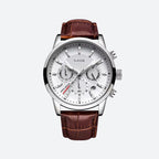 Montre homme cuir chronographe étanche - style militaire - vue 1 - Montrelio