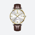 Montre homme cuir étanche quartz - vue 1 - Montrelio
