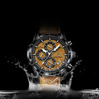 Montre Homme Cuir Quartz Chronographe - vue 4 - Montrelio