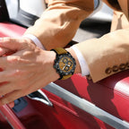 Montre Homme Cuir Quartz Chronographe - vue 5 - Montrelio