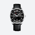 Montre Homme Cuir Quartz Élégante - vue 1 - Montrelio