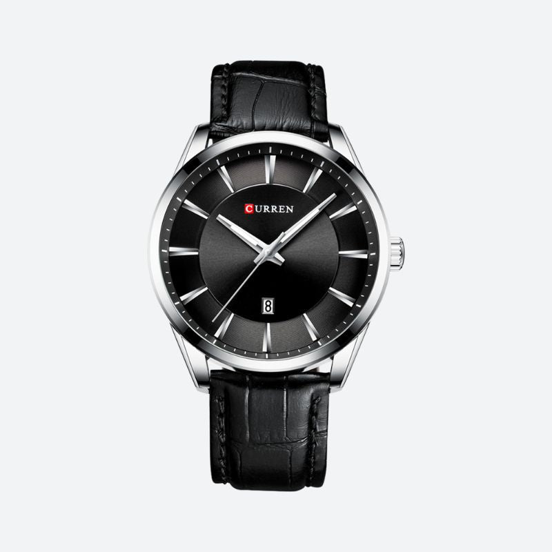 Montre Homme Cuir Quartz Élégante - vue 1 - Montrelio