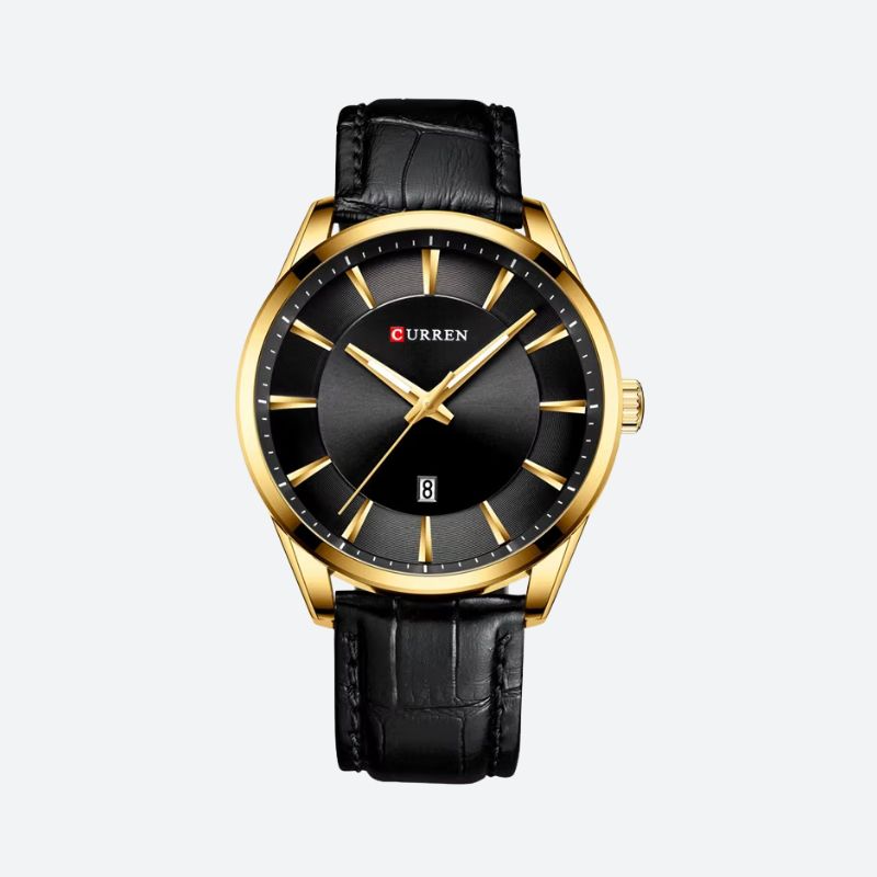 Montre Homme Cuir Quartz Élégante - vue 2 - Montrelio