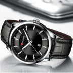 Montre Homme Cuir Quartz Élégante - vue 5 - Montrelio