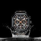 Montre homme cuir quartz sport étanche - vue 3 - Montrelio