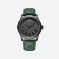 Montre Homme Cuir Sport, style Militaire - vue 1 - Montrelio