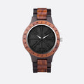 Montre Homme en Bois Viking Noir - vue 1 - Montrelio