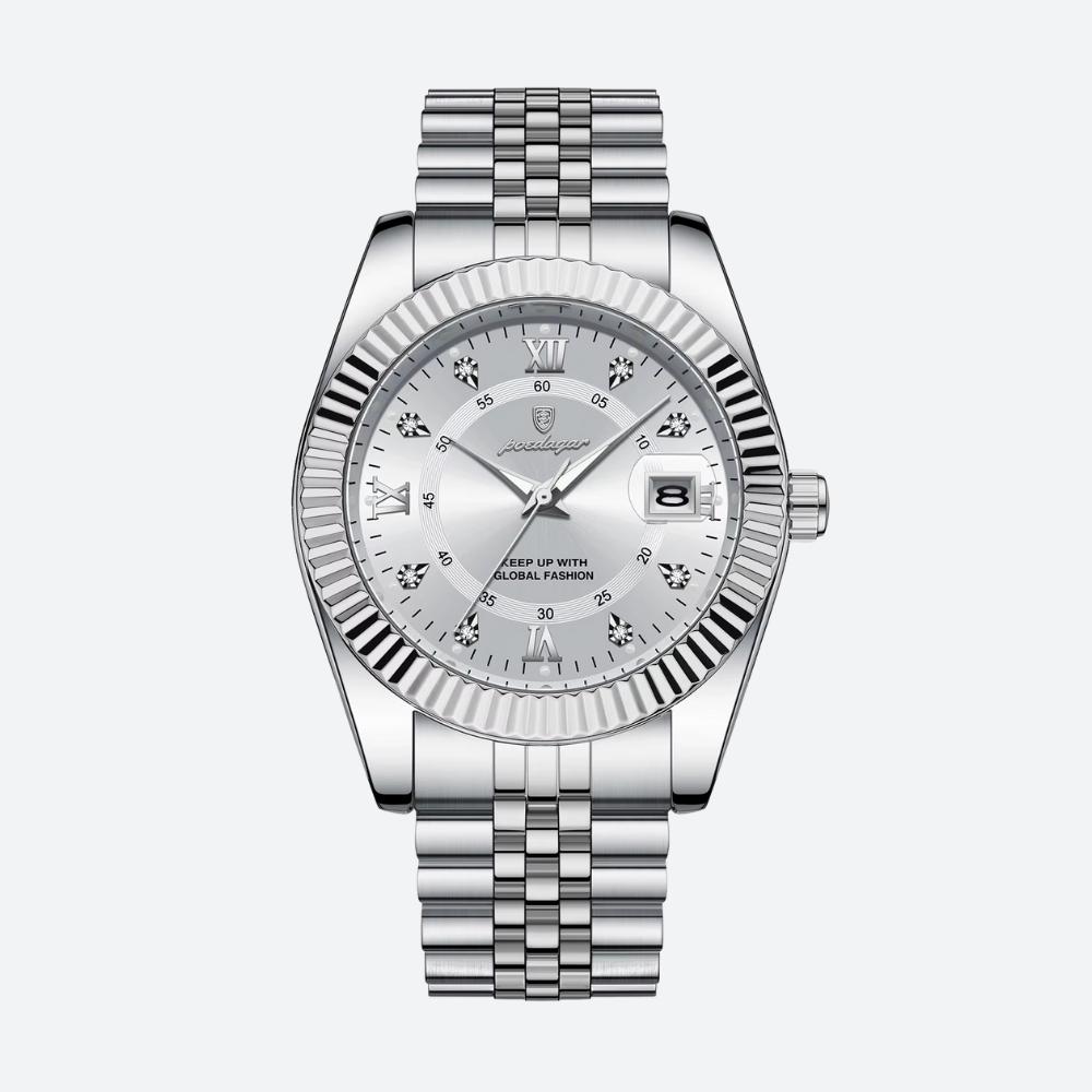 Montre Homme Luxe Quartz, Chiffre Romain - vue 4 - Montrelio