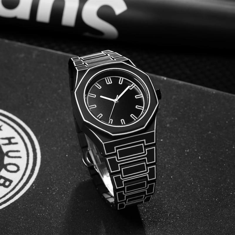 Montre Homme Quartz Minimaliste, Design Épuré - vue 5 - Montrelio
