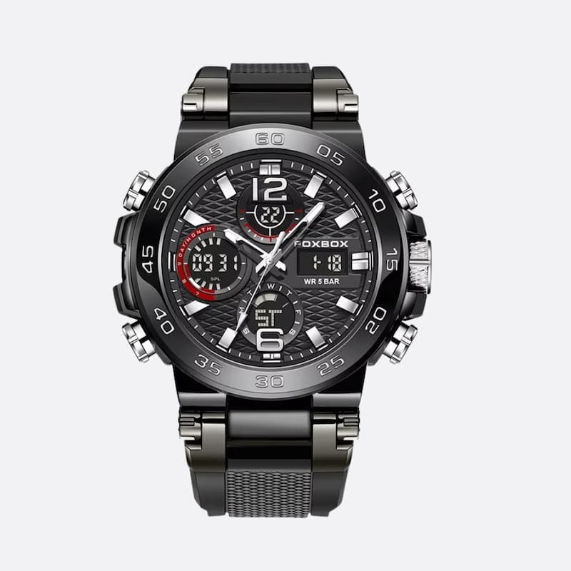 Montre Homme Sport Quartz Luxe 46mm - vue 1 - Montrelio