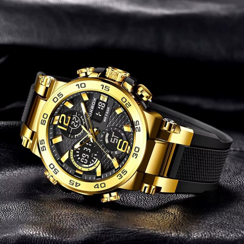 Montre Homme Sport Quartz Luxe 46mm - vue 6 - Montrelio