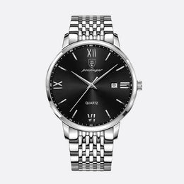 Montre Homme Ultra-Fine en Acier, Design Minimaliste