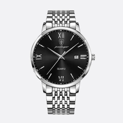 Montre Homme Ultra-Fine en Acier, Design Minimaliste
