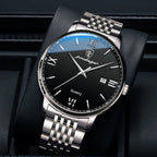 Montre Homme Ultra-Fine en Acier, Design Minimaliste - vue 7 - Montrelio