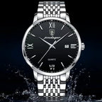Montre Homme Ultra-Fine en Acier, Design Minimaliste - vue 8 - Montrelio
