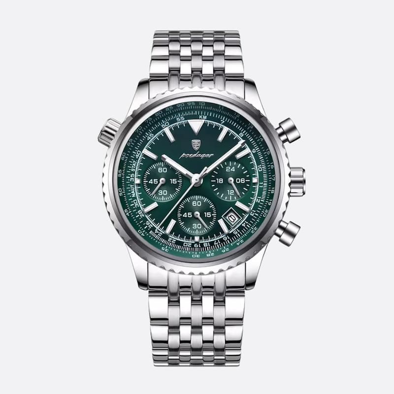 Montre Luxe chronographe homme, Style Sport - vue 2 - Montrelio