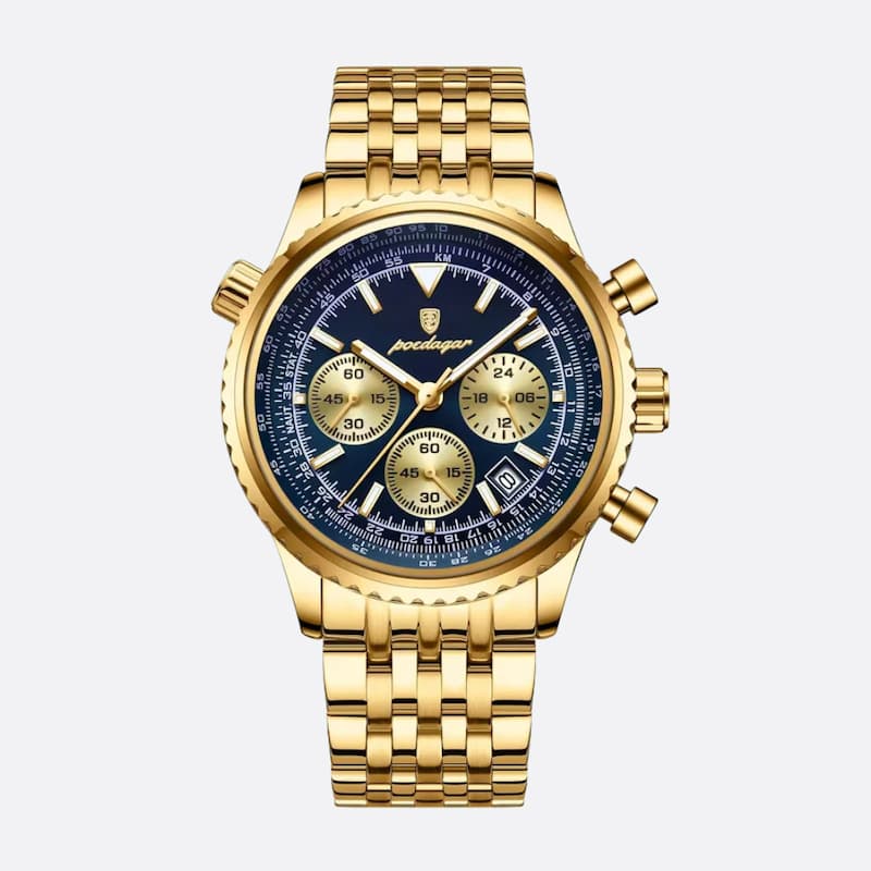 Montre Luxe chronographe homme, Style Sport - vue 4 - Montrelio