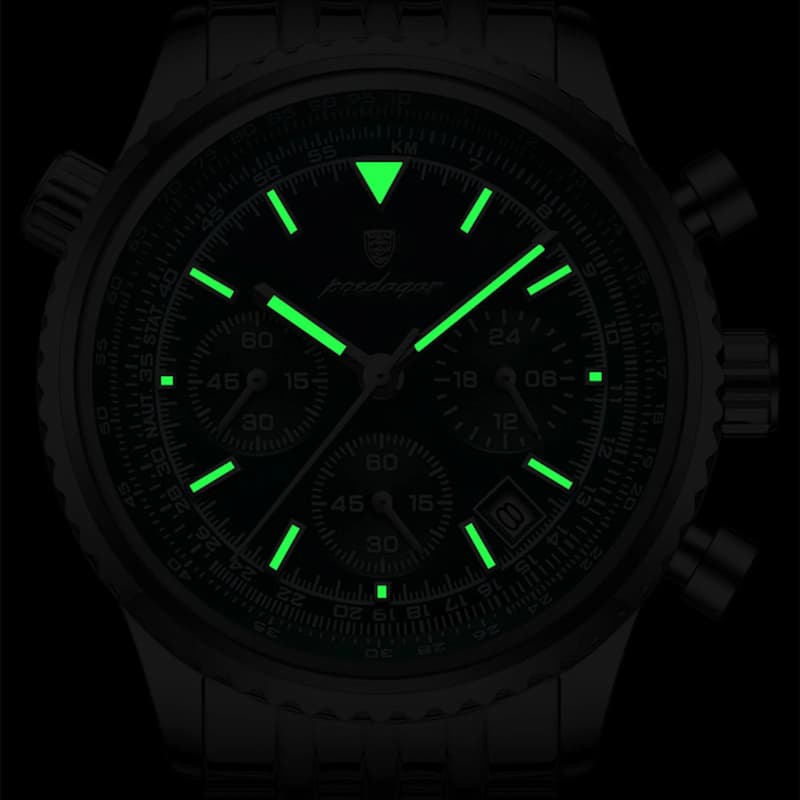 Montre Luxe chronographe homme, Style Sport - vue 7 - Montrelio