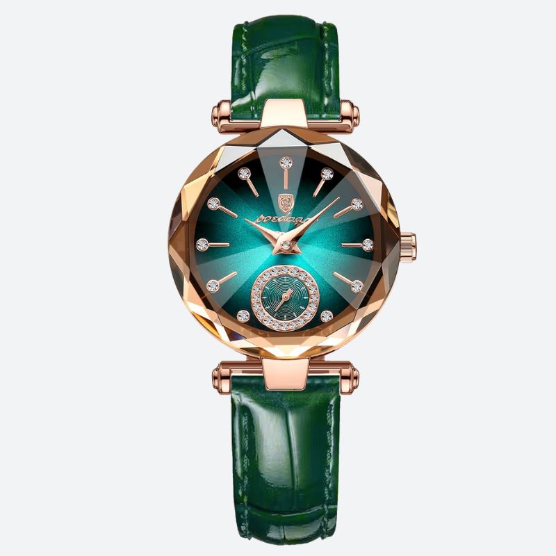 Montre luxe femme Diamant Facetté - vue 1 - Montrelio