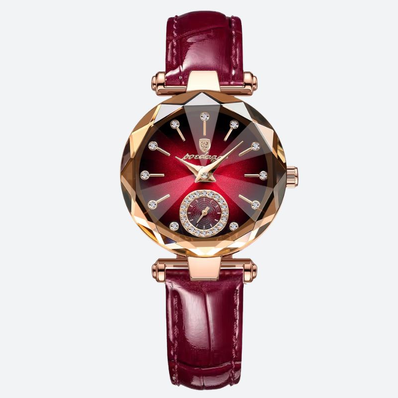 Montre luxe femme Diamant Facetté - vue 3 - Montrelio