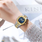 Montre luxe femme Métal Bicolore - vue 4 - Montrelio